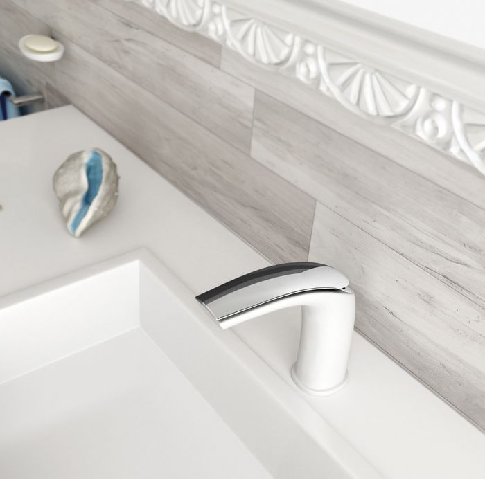 Смеситель для раковины Webert Aria AI830102844, белый, артикул AI830102844