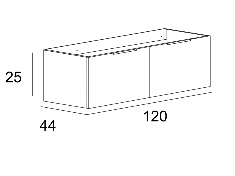 Мебель для ванной CEZARES PREMIUM 120, артикул 55386