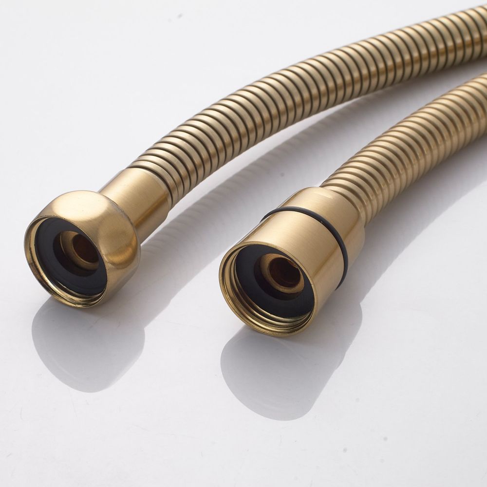 Душевая система Rose R3936G, золотой сатин, артикул R3936G