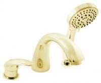 Смеситель на борт ванны Rav Slezak Dunaj D469.5YZ золотой