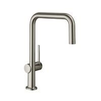 Смеситель для кухни, Hansgrohe, Talis M54, тип открывания воды-однорычажный, тип регулирования воды-керамический картридж, монтаж-на раковину/столешницу, отверстия для монтажа-1, высота, мм-339, вынос излива, мм-216, тип излива-поворотный, тип подводки-ги Смеситель для кухни, Hansgrohe, Talis M54, тип открывания воды-однорычажный, тип регулирования воды-керамический картридж, монтаж-на раковину/столешницу, отверстия для монтажа-1, высота, мм-339, вынос излива, мм-216, тип излива-поворотный, тип подводки-ги