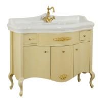 IMPERO База L110xH82xP57 см, для раковины 110 см, 3 двери 2 ящика, цвет: DECAPE SABBIA