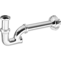 CISAL Сифон 1''1/4 для раковины, цвет хром