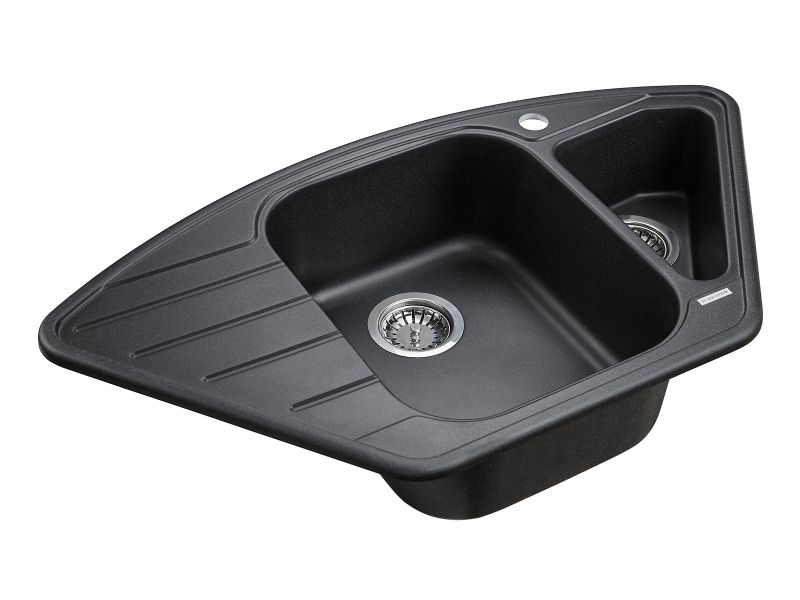 Кухонная мойка Paulmark Wiese 89 PM529050-BL Черная Кухонная мойка Paulmark Wiese 89 PM529050-BL Черная