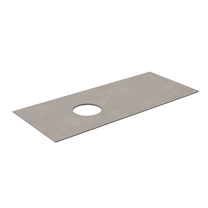 Спец. изделие декоративное для накладных раковин MAGICA Риккарди 120 см, серый матовый (без отвер.)