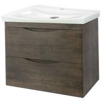 Тумба под раковину Bellezza Санриса 60 4630109180431 подвесная Орех