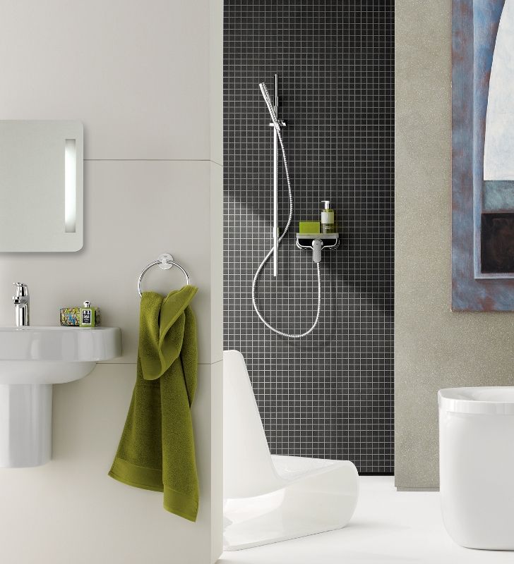 Душевой гарнитур с полочкой GROHE Euphoria Cosmopolitan, хром (27368000) Душевой гарнитур с полочкой GROHE Euphoria Cosmopolitan, хром (27368000)