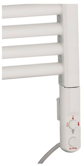 Электрический полотенцесушитель Zehnder Toga TE-070-050/DD Белый Электрический полотенцесушитель Zehnder Toga TE-070-050/DD Белый