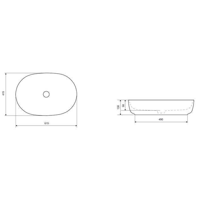 Умывальник EXCELLENT Jima 60 Умывальник EXCELLENT Jima 60