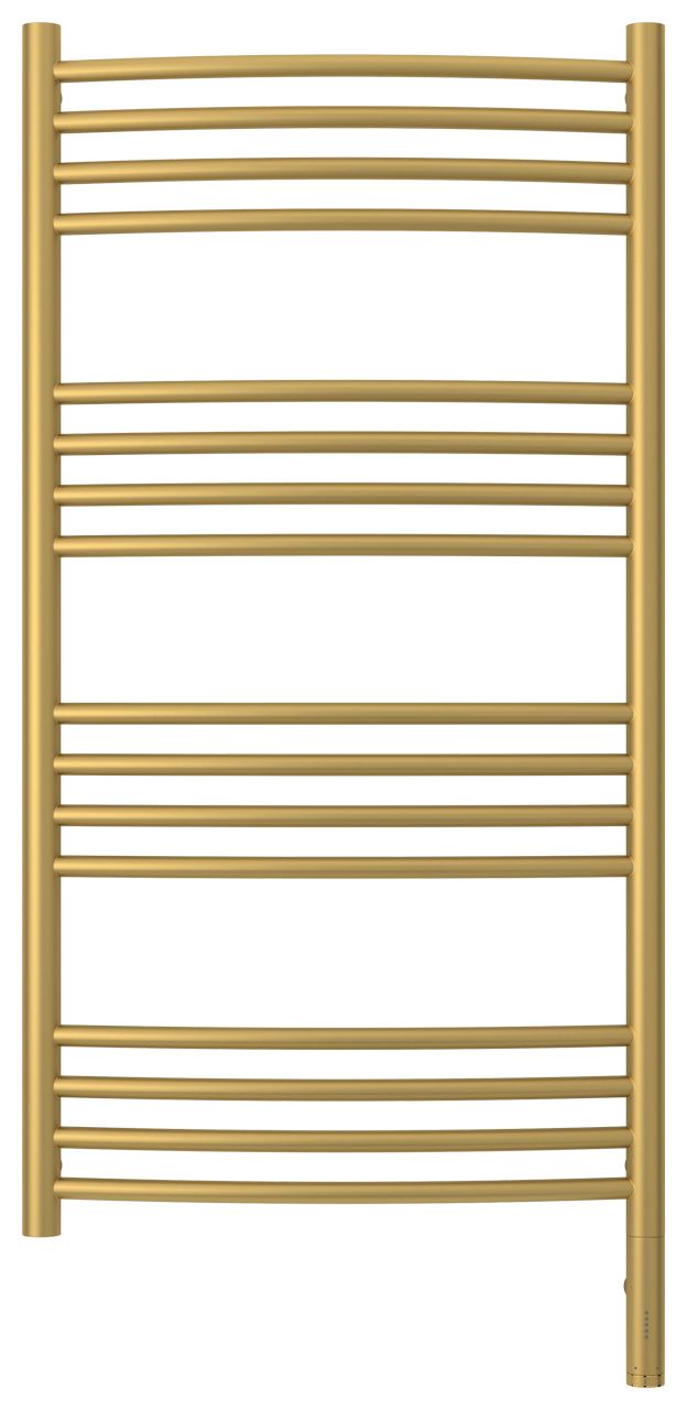 Полотенцесушитель электрический "БОГЕМА 3.0" 1000х500 / МЭМ правый (Матовое золото)