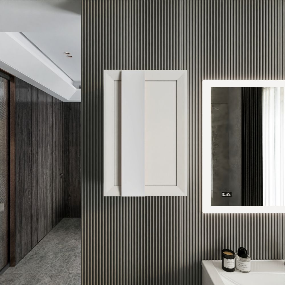 Шкаф навесной Бриклаер БЕРЛИН 60 см, белый