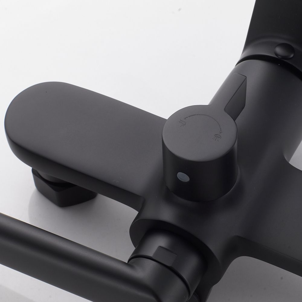 Смеситель для ванны Shevanik S4322H, черный