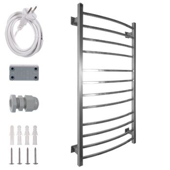 Электрический полотенцесушитель Energy Grand 1200x600 Хром