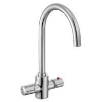 Смеситель для кухни E.C.A. Thermostatic 102108754 с термостатом Хром Смеситель для кухни E.C.A. Thermostatic 102108754 с термостатом Хром