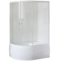 Душевой угол Royal Bath RB 8120BK-T (прозрачное) правый