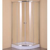 Душевой уголок Agger A01-080TCR 80x80 профиль Хром стекло прозрачное