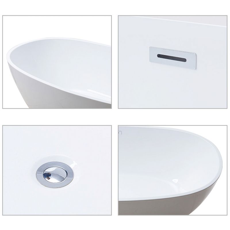 Акриловая ванна Vincea VBT-204 170x87 без гидромассажа