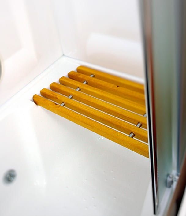 Душевой бокс Radomir Элис 2 168x85 L 1-04-1-1-5-0961 профиль Белый стекло матовое