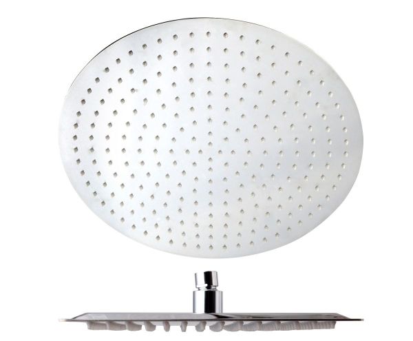 AQG, душевая круглая ультраплоская антикальковая головка ATLAS Ø40 см, цвет хром