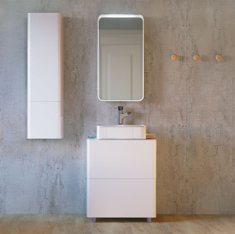 Тумба под раковину Raval Pure 65 Белая