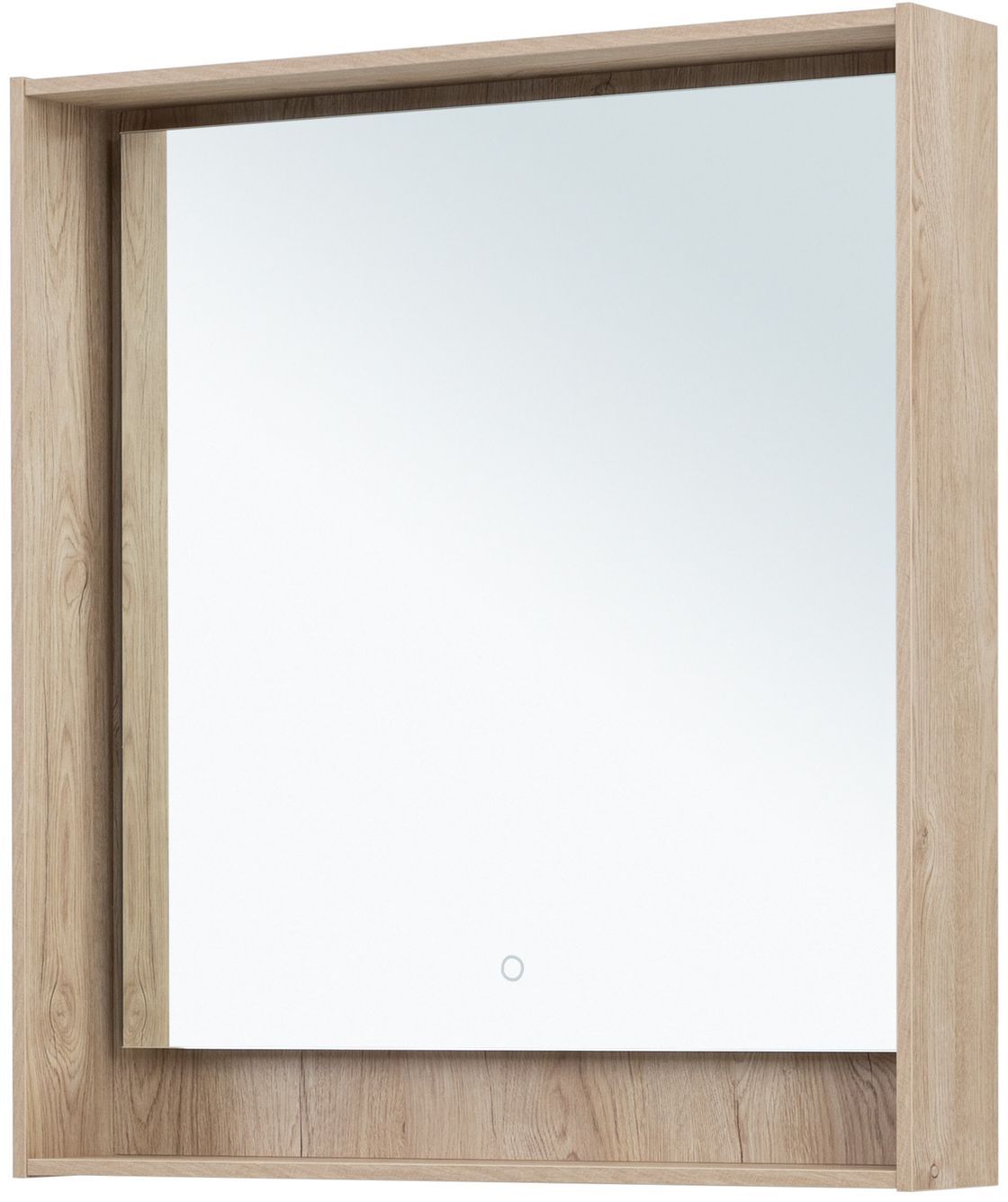 Зеркало Aquanet Милан 80 дуб светлый Зеркало Aquanet Милан 80 дуб светлый