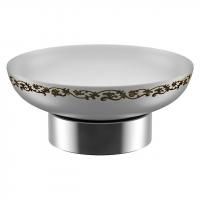 Мыльница настольная Fixsen Bogema FX-788 Хром Белый