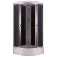 Душевая кабина Niagara NG-3501 90x90 стекло тонированное задняя стенка Черная Душевая кабина Niagara NG-3501 90x90 стекло тонированное задняя стенка Черная