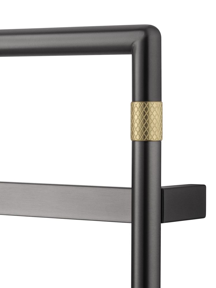 Полотенцесушитель электрический WONZON & WOGHAND KÖLN, Темный графит (WW-A6014-GM)