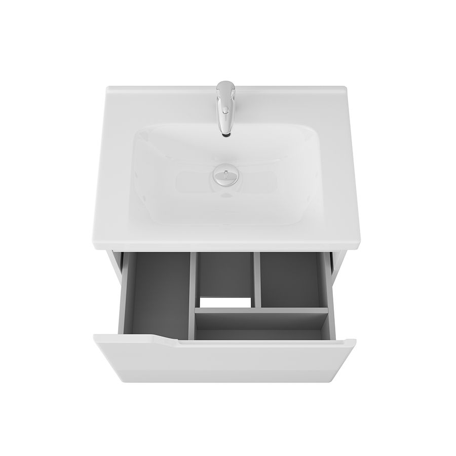 Тумба Hella 65, белый лак