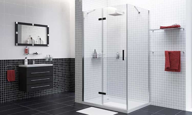 Aller BLACK 10H06LB душ.угол. с левой дверью