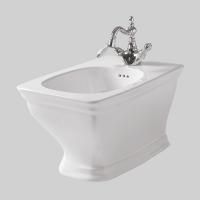 Artceram CIVITAS  Биде подвесное 36х54 см, с крепеж. с 1 отв под смес, цвет белый