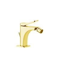 GESSI Rilievo Смеситель для биде на 1 отв., с донным клапаном излив 114мм, цвет Gold Brushed CCP