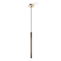 Decor Walther Pipe 1 Светильник потолочный 3.5xh70-220см, светодиодный, 1x LED 6.5W, цвет: латунь полированная