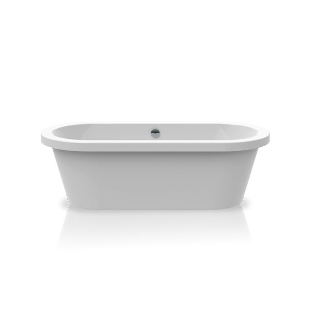 KNIEF kit B Слив перелив с системой Click-Clack, цвет хром (смонтирован на ванне)