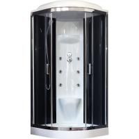 Душевая кабина Royal Bath RB 100HK7-BT-CH (черное/прозрачное) Душевая кабина Royal Bath RB 100HK7-BT-CH (черное/прозрачное)