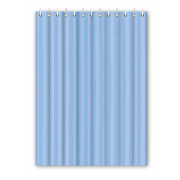 Штора для ванной Haiba HB74003, синяя