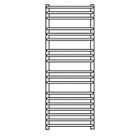 Водяной полотенцесушитель Grota Forte 53х180 Хром