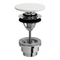 LAUFEN Донный клапан клик-клак для раковины с крышкой из материала SaphirKeramik, цвет белый LAUFEN Донный клапан клик-клак для раковины с крышкой из материала SaphirKeramik, цвет белый