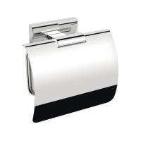 Держатель OLYMP туалетной бумаги с крышкой, хром, Sapho