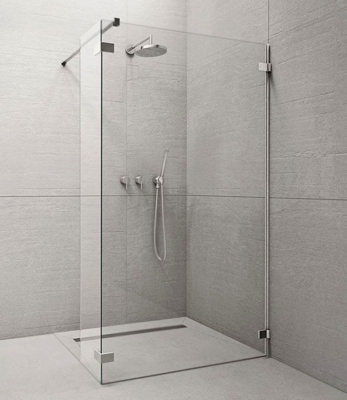 Душевая стенка Radaway Euphoria W3 Walk-in 140 фурнитура Хром стекло прозрачное