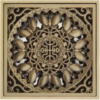 Трап для душа Veragio Canyon VR.CAN-2045.BR с решеткой Бронза