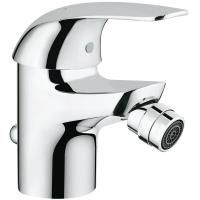 Смеситель для биде GROHE Euroeco с донным клапаном, хром (23263000) Смеситель для биде GROHE Euroeco с донным клапаном, хром (23263000)
