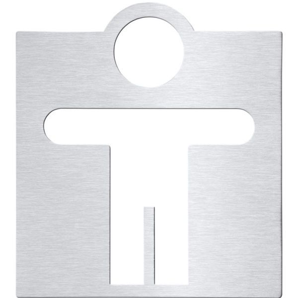 HOTEL значок  Мужской туалет, мат