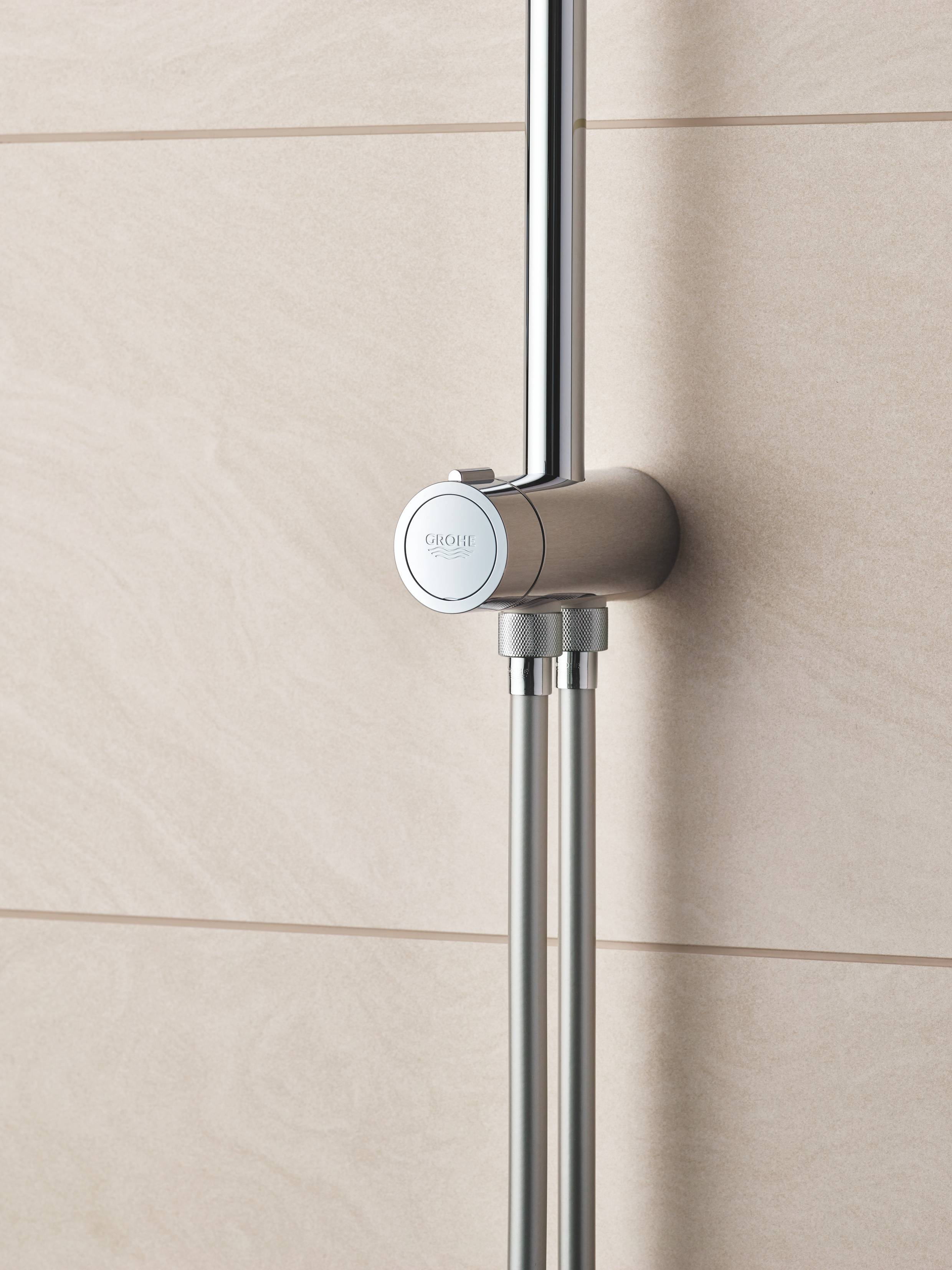 Душевая система с переключателем настенного монтажа GROHE Vitalio Start 250, хром (26817000) Душевая система с переключателем настенного монтажа GROHE Vitalio Start 250, хром (26817000)