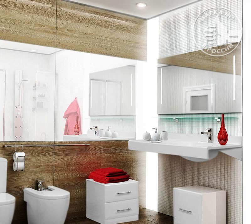 Раковина Акватон Отель 3 120 Белая L