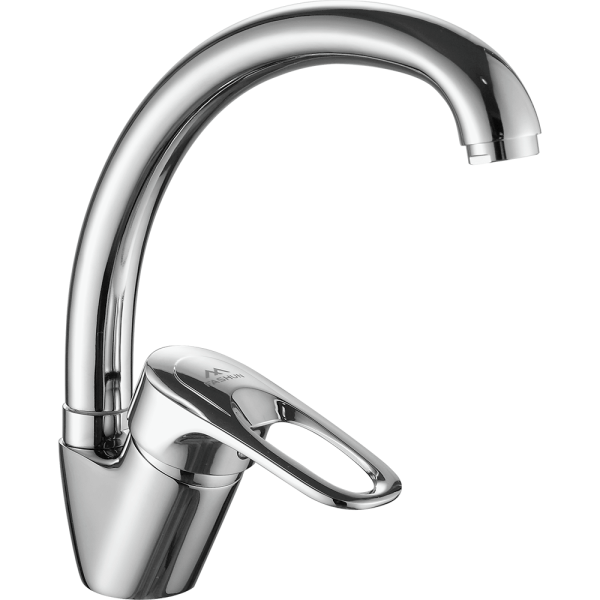 Смеситель для кухни FASHUN A4104, хром