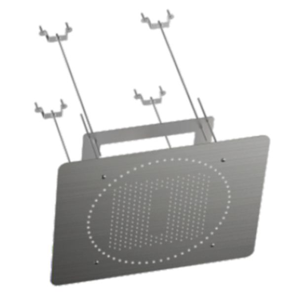 Верхний душ потолочный R452.03.09, графит