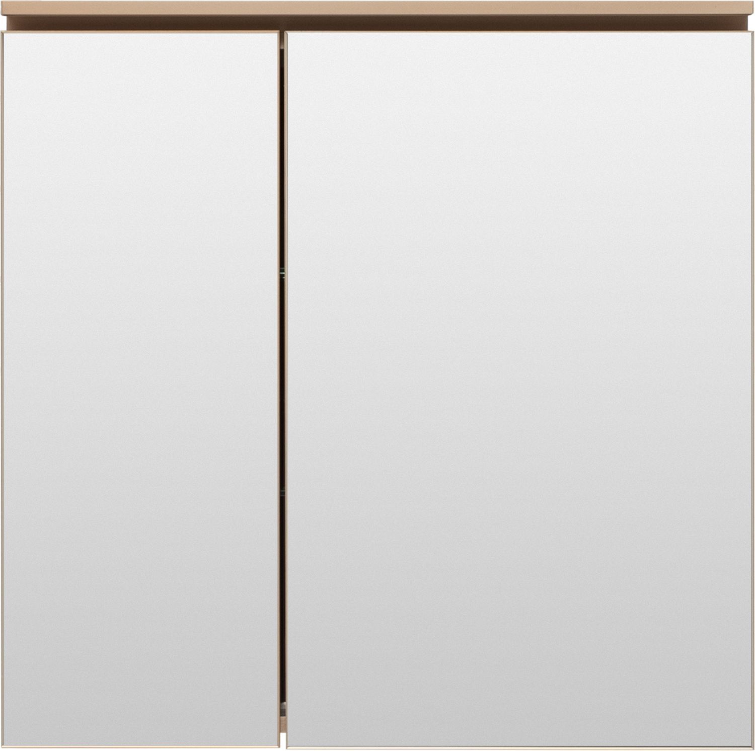 Зеркальный шкаф De Aqua Алюминиум 80 медь