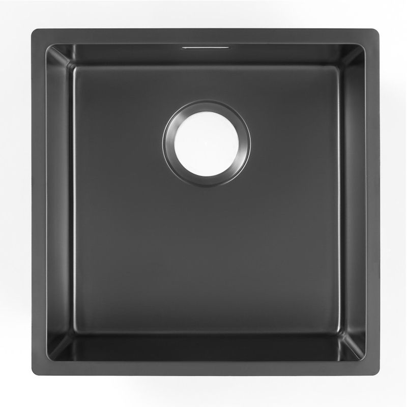 Кухонная мойка Grandex Aqua Optima 5011353, графит, артикул 5011353