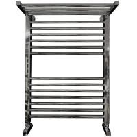 Водяной полотенцесушитель Ника Modern ЛМ 3 80x50 с полкой Хром 16 перекладин